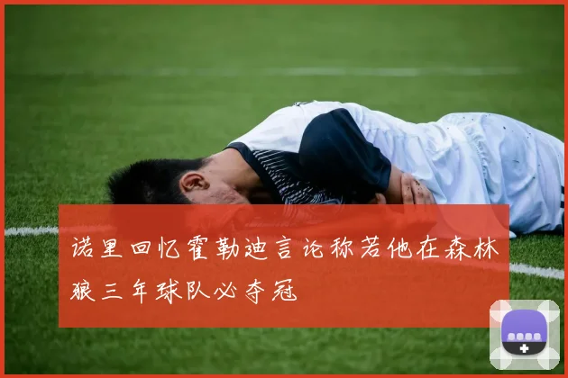 诺里回忆霍勒迪言论称若他在森林狼三年球队必夺冠
